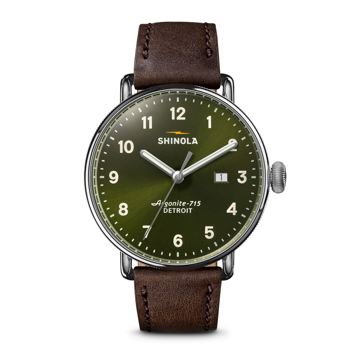Canfield Watch - Dark Olive