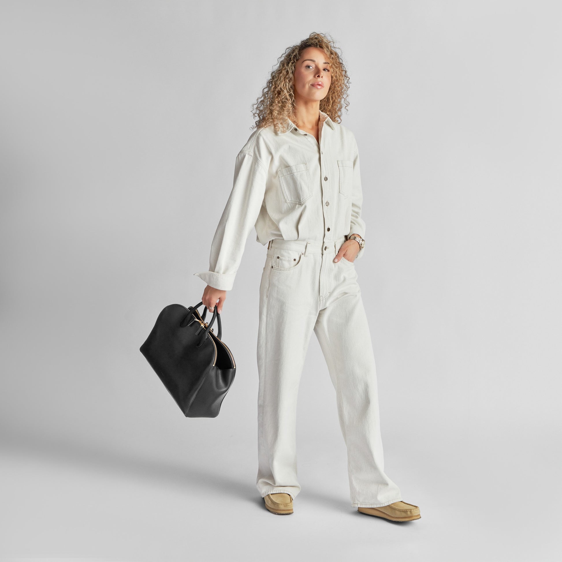 Bixby Work Satchel - Black