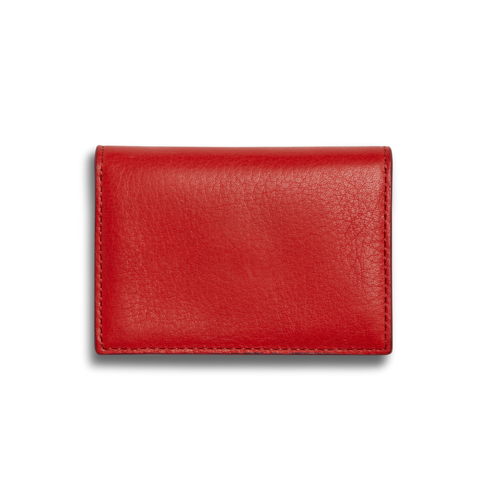 Birdy Accordion Card Holder - Tomato