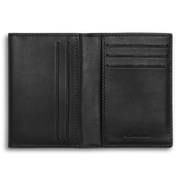 Folded Card Holder Wallet - Black