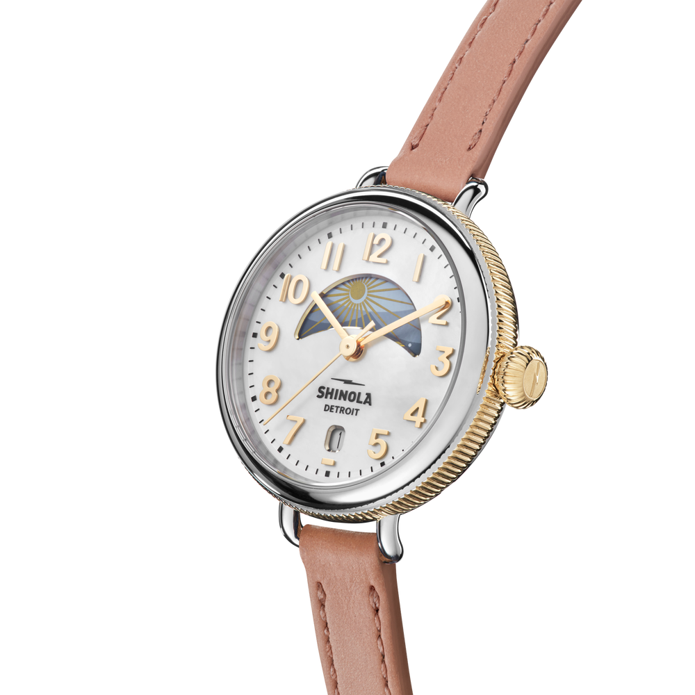 Birdy Day & Night Watch - White Mother of Pearl