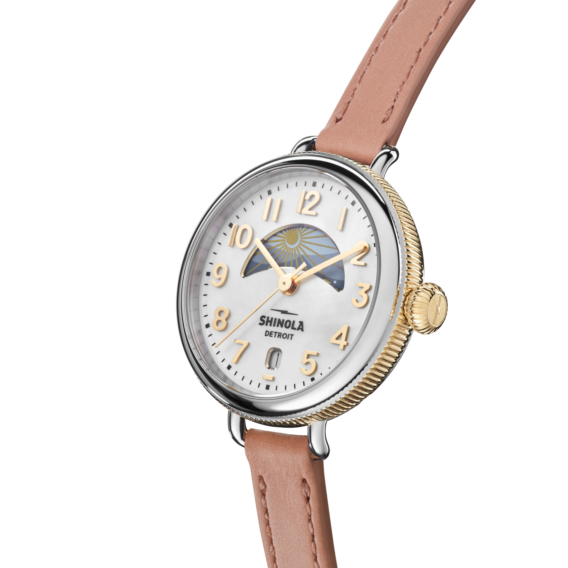 Birdy Day & Night Watch - White Mother of Pearl