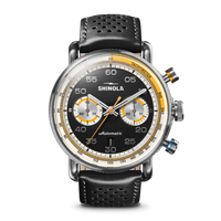 Canfield Speedway Open Road Automatic Chronograph Watch - Black