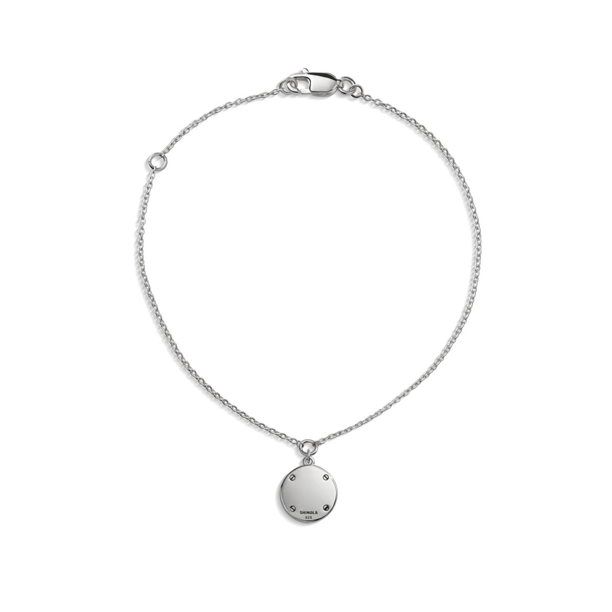 Heirloom Mother Of Pearl Charm Bracelet - Sterling Silver