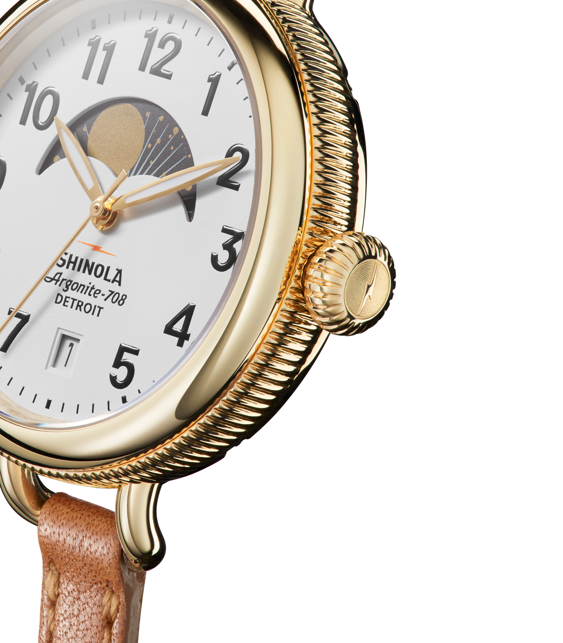 Birdy Moon Phase Watch - White