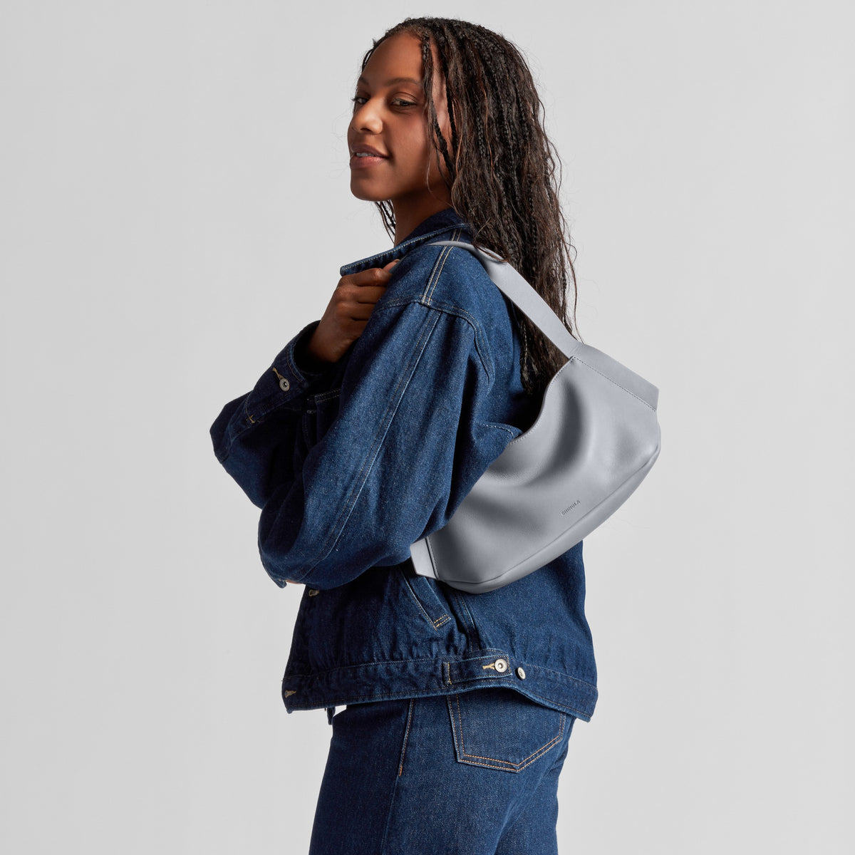 Small Derby Shoulder Bag - Mist