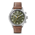 Traveler Chronograph Watch - Dark Olive