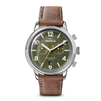 Traveler Chronograph Watch - Dark Olive
