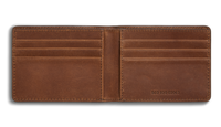 Slim Bifold Wallet - Medium Brown