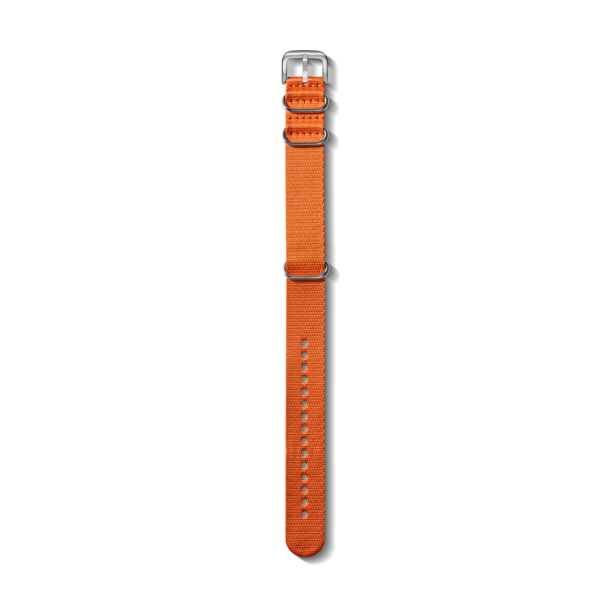 22mm Orange G10 Nylon Watch Strap - Orange