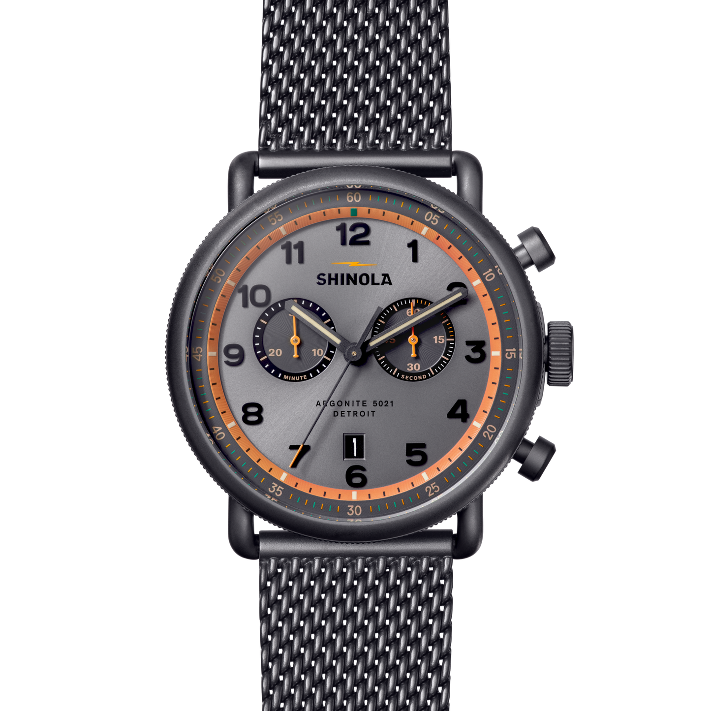 Canfield Model C56 Chronograph Watch - Cool Gray