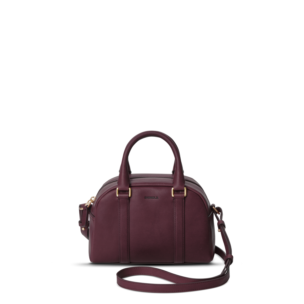 Mini Runwell Satchel - Merlot