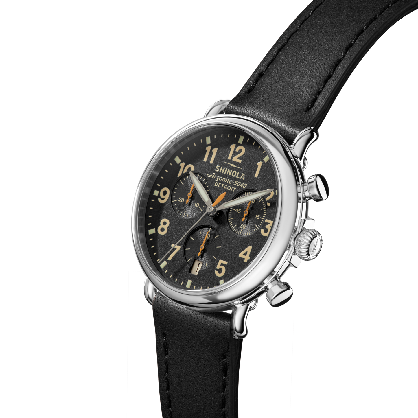 Runwell Chronograph Watch - Exclusive Black