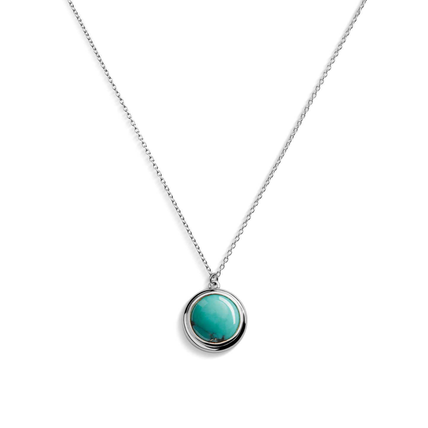 Heirloom Turquoise Pendant Necklace