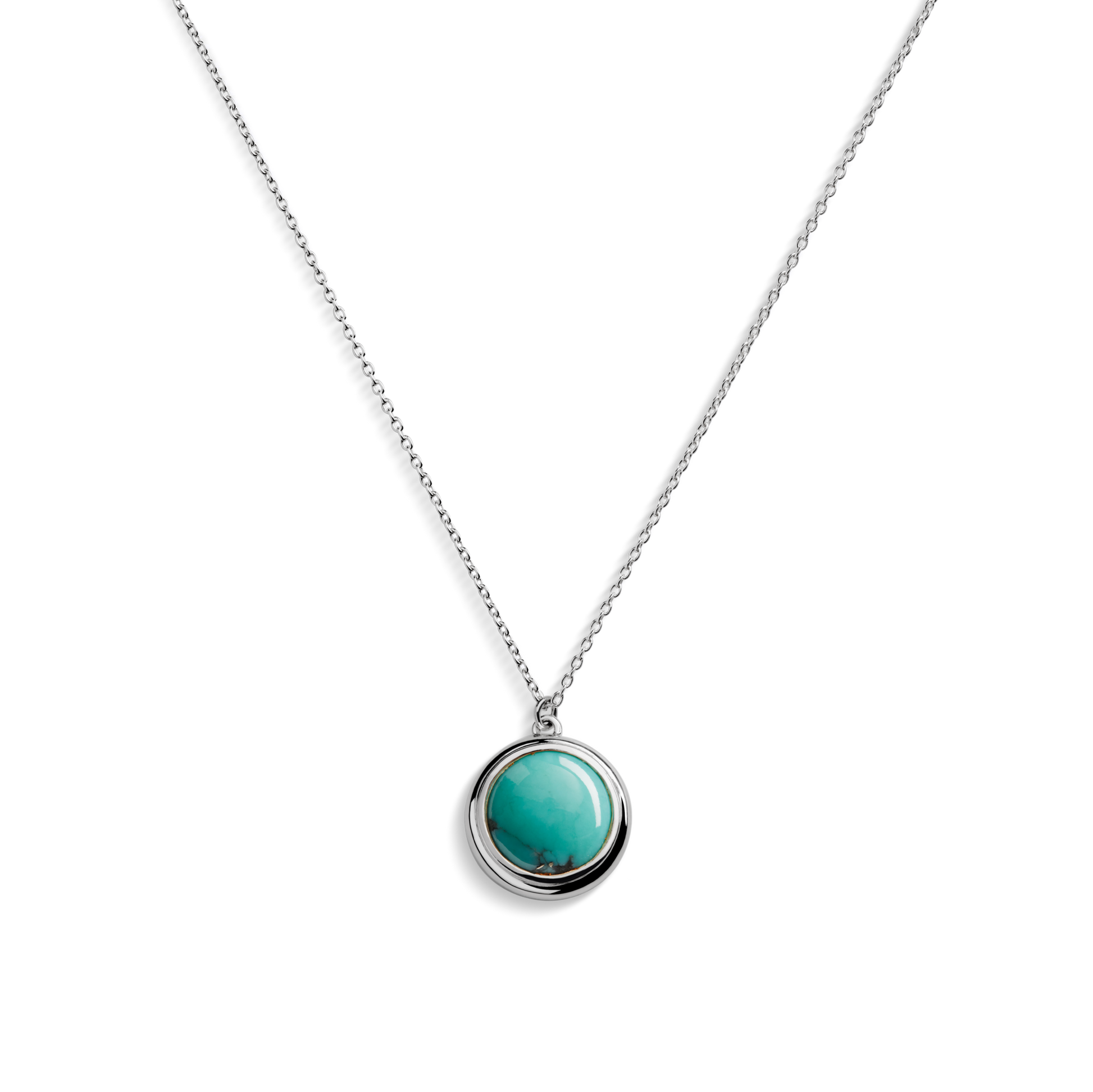 Heirloom Turquoise Pendant Necklace