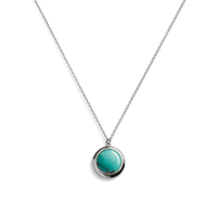 Heirloom Turquoise Pendant Necklace