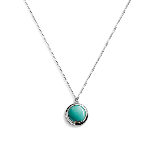 Heirloom Turquoise Pendant Necklace