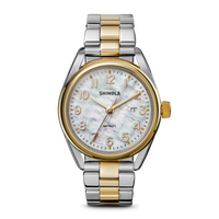 Derby Watch - White Mother of Pearl