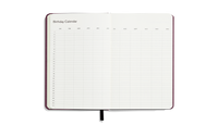2026 12 Month Runwell Planner - Merlot