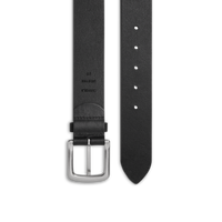 1 1/2" Essential Belt Natural Leather - Black