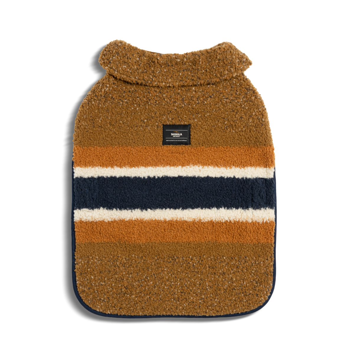 Dog Coat - Brand Stripe / Tan