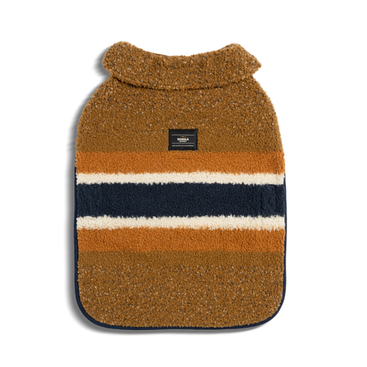 Dog Coat - Brand Stripe / Tan