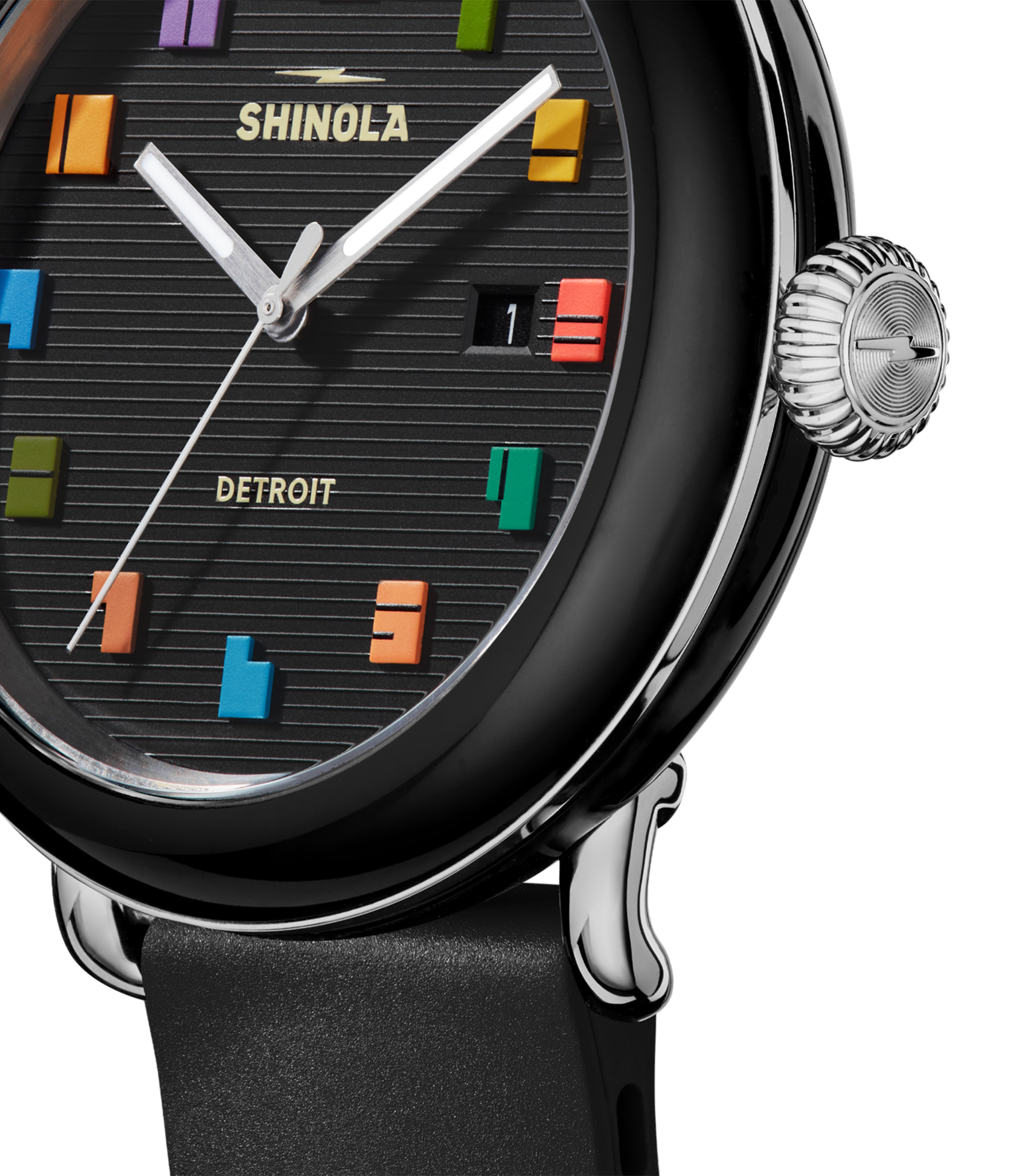 Detrola Watch - Black - Multi
