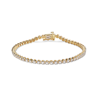 1.84 Carat 6.5" Diamond Tennis Bracelet - Yellow Gold