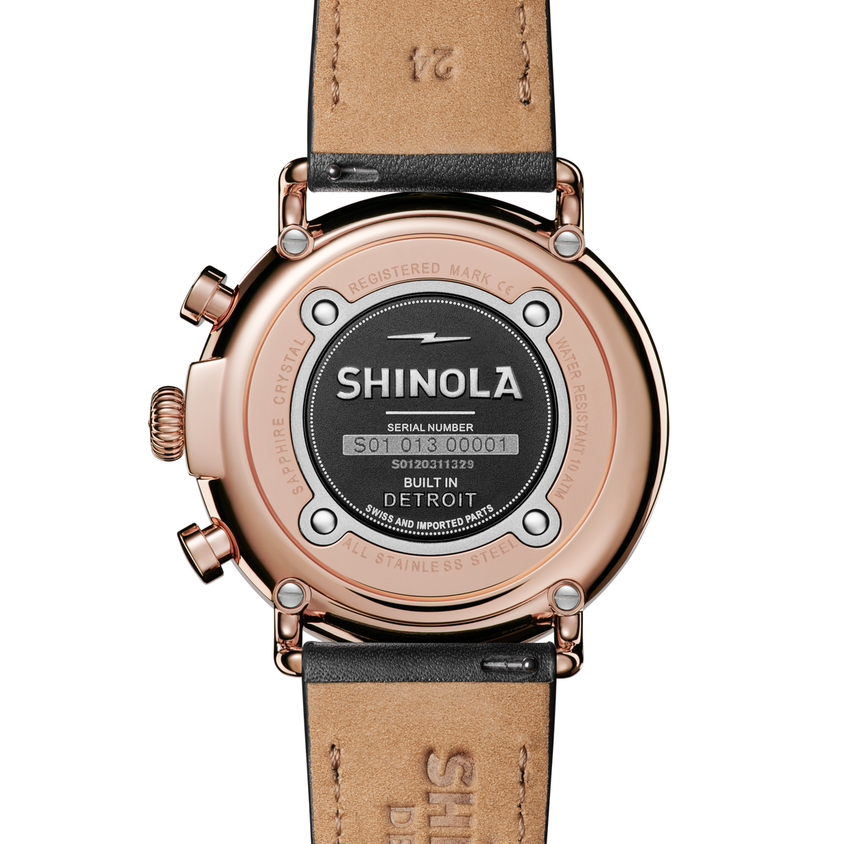 Runwell Chronograph Watch - Cream