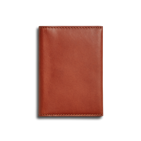 Folded Card Holder - Rust