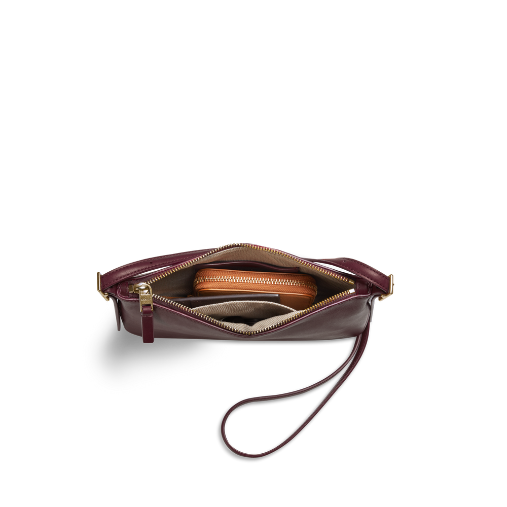 Small Bixby Crossbody - Merlot