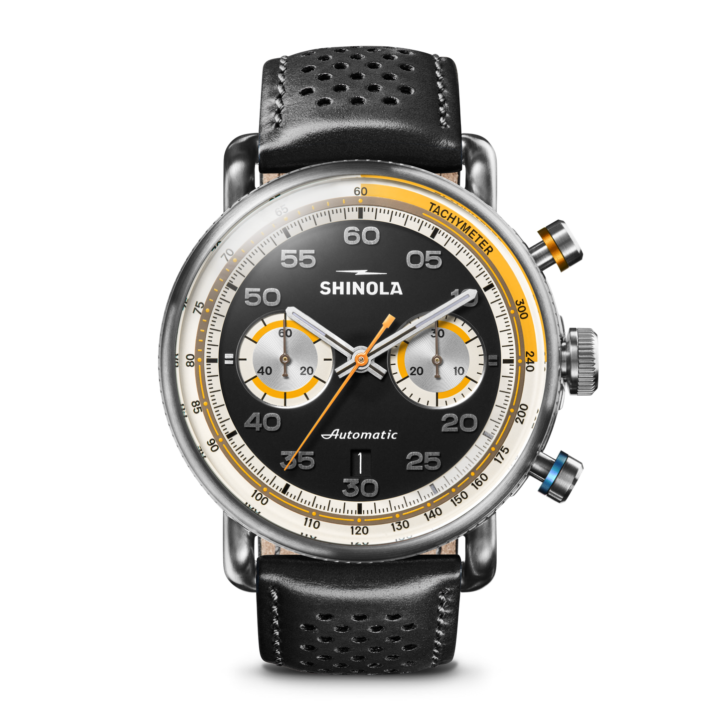 Canfield Speedway Open Road Automatic Chronograph - Black (preview)