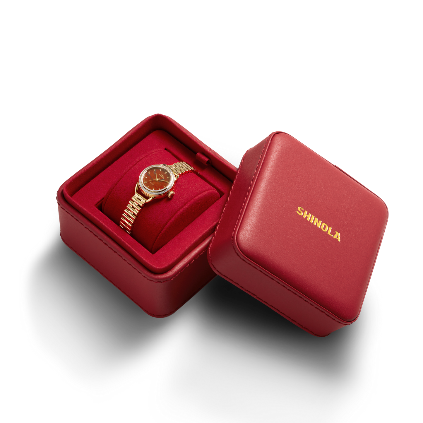 Gilda Radner Runabout Watch - Red Jasper