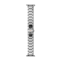 20mm Stainless Steel 3-Link Apple Watch Bracelet - Stainless Steel