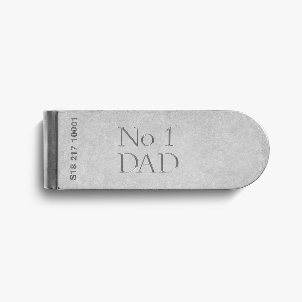 Engravable Money Clip Sterling