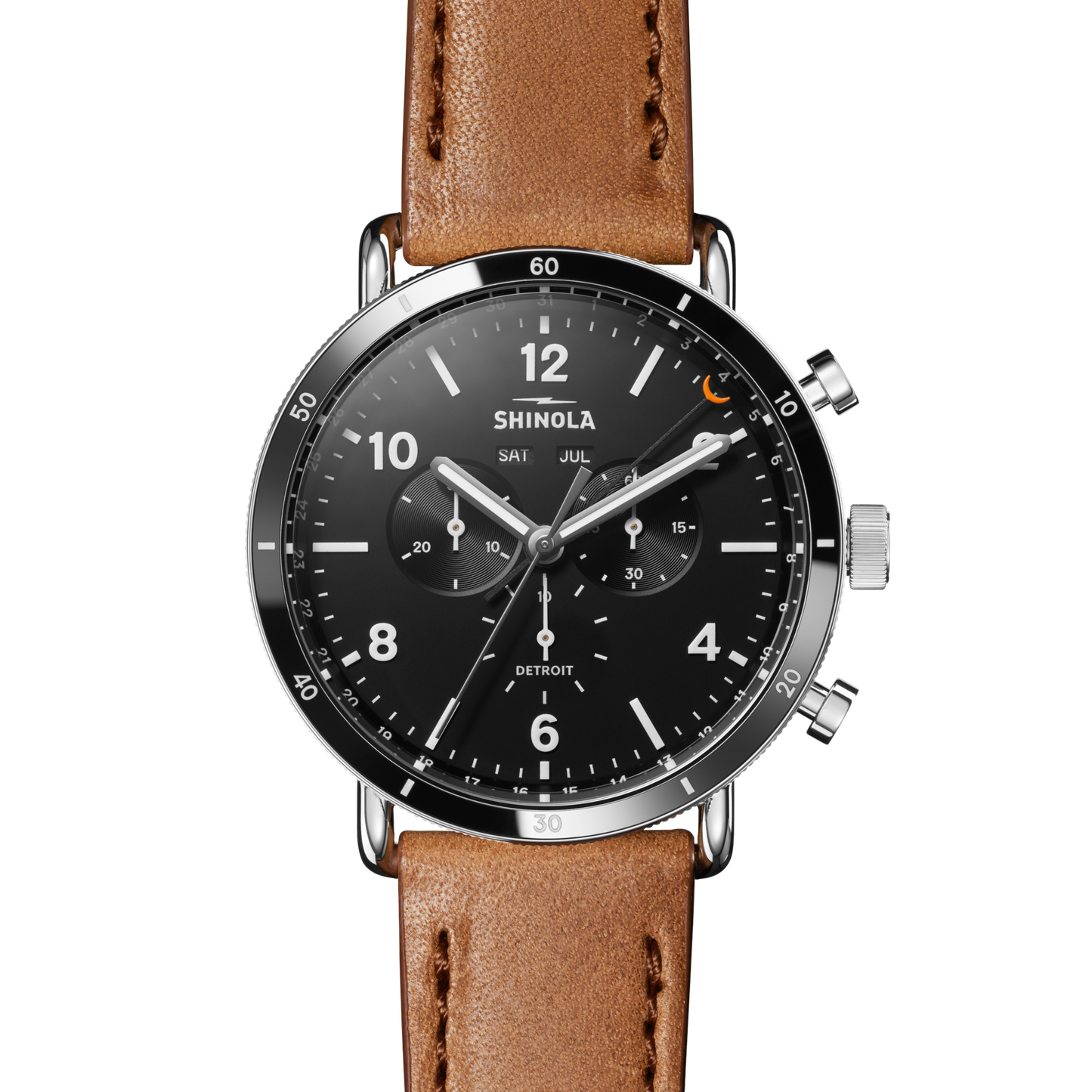 Canfield Sport Chronograph Watch - Black