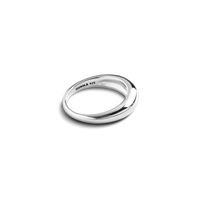 Signature Link Domed Ring - Sterling Silver