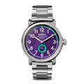 Runwell Watch - Silicon Purple Subsecond