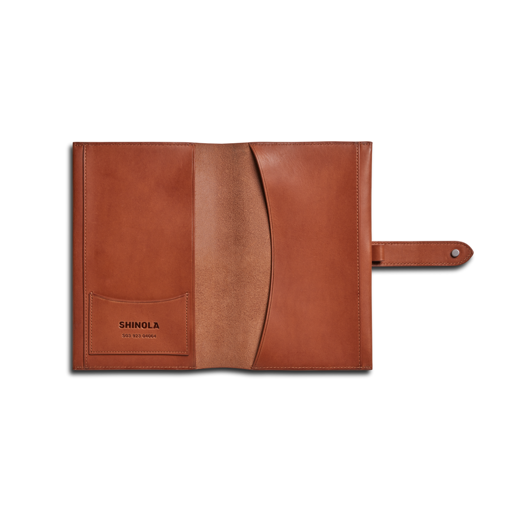Medium Snap Journal Cover - Rust