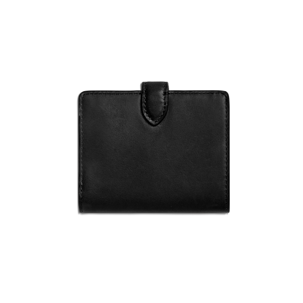 Small Snap Wallet - Black