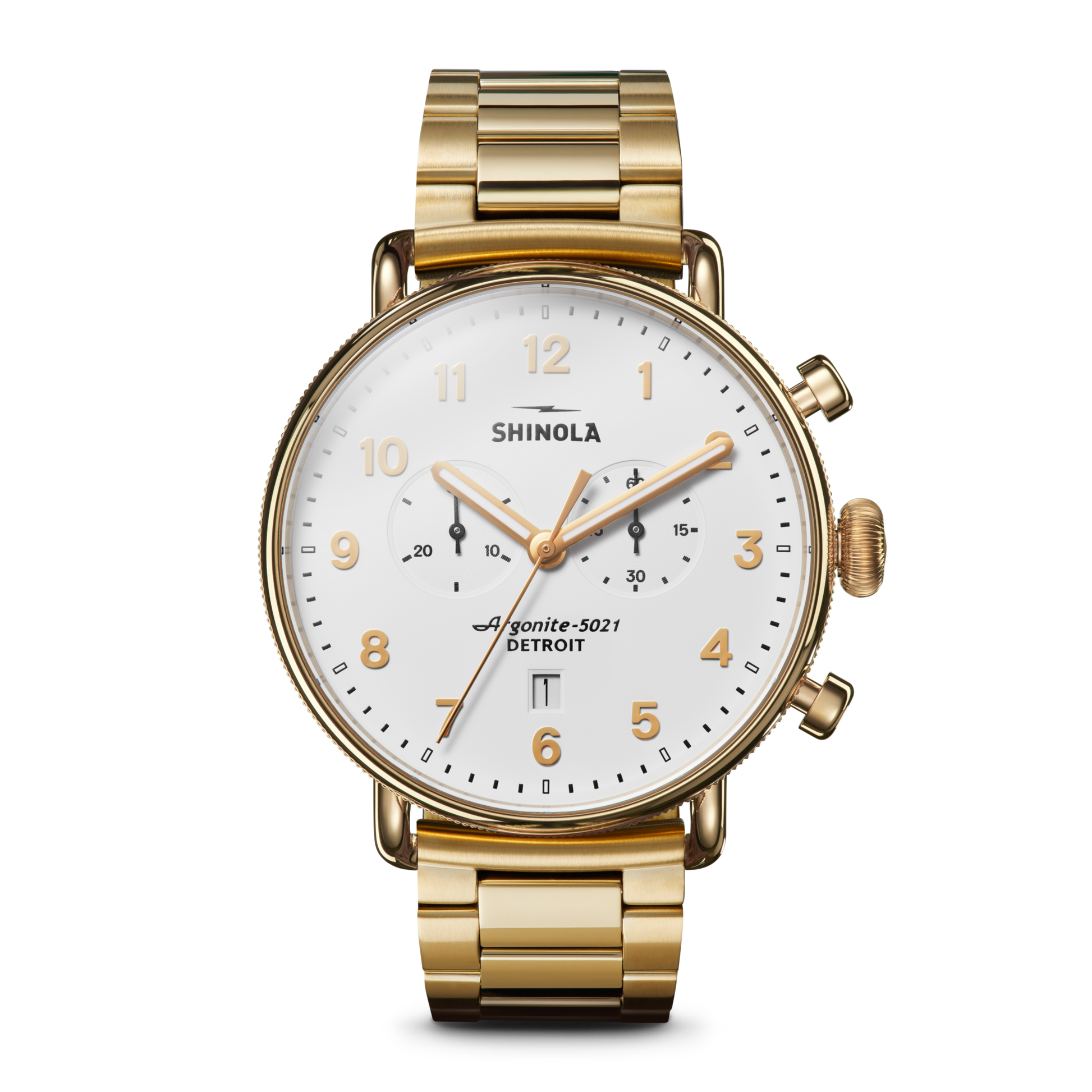 Canfield Chronograph Watch - White