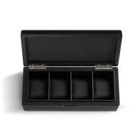 4 Slot Watch Collector's Box - Black