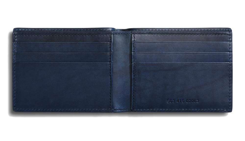 Slim Bifold Wallet - Navy