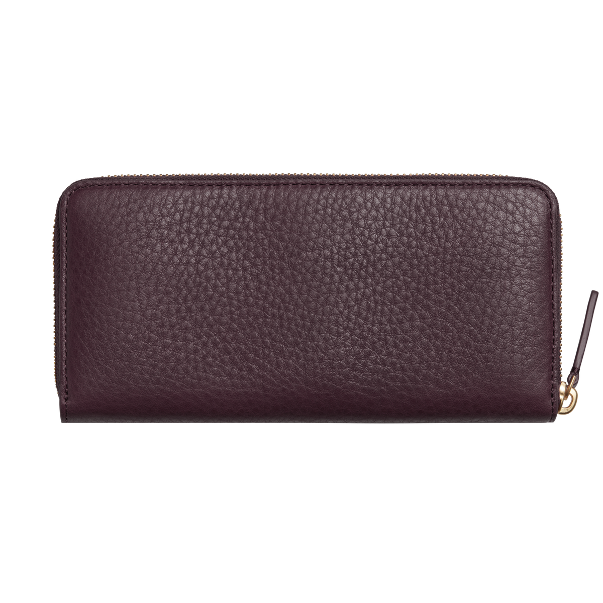 Continental Zip Wallet- Merlot