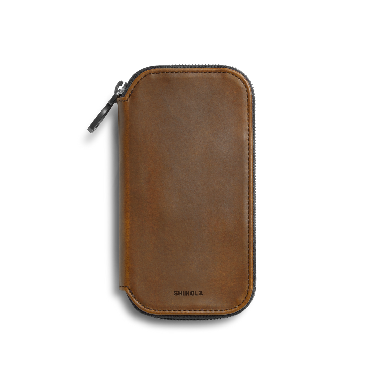 Travel Watch Case - Medium Brown