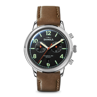 Traveler Chronograph Watch - Black