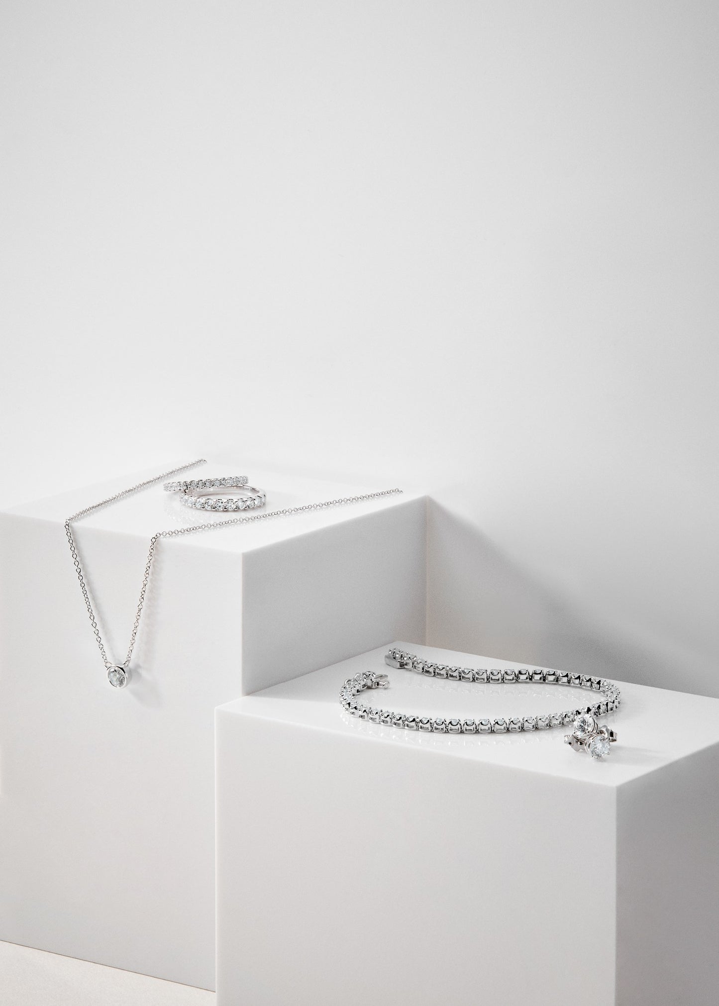 3 Carat Diamond Tennis Bracelet - White Gold