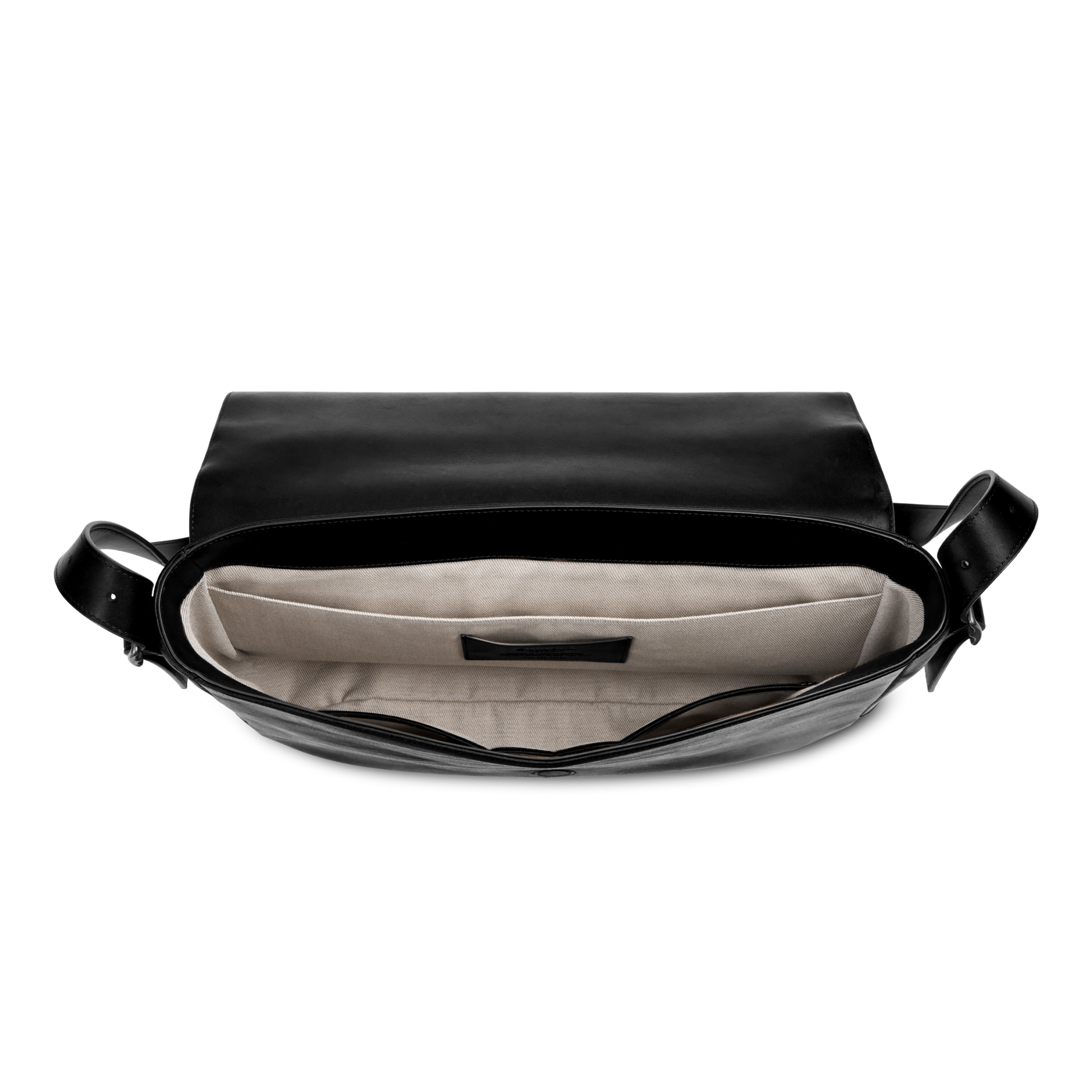 Runwell Messenger Bag - Black