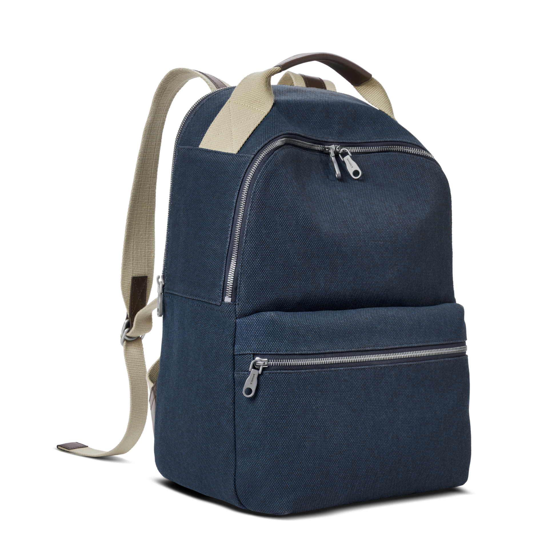 blue canvas laptop backpack Tom Beckbe Bark waxed canvas look for less Sloan Large Backpack - Functional