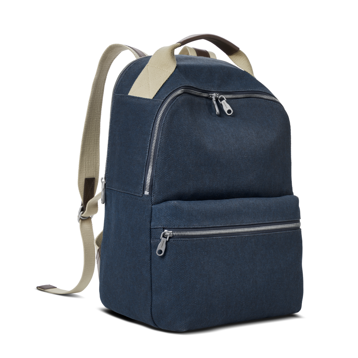 Runwell Canvas Backpack - Navy